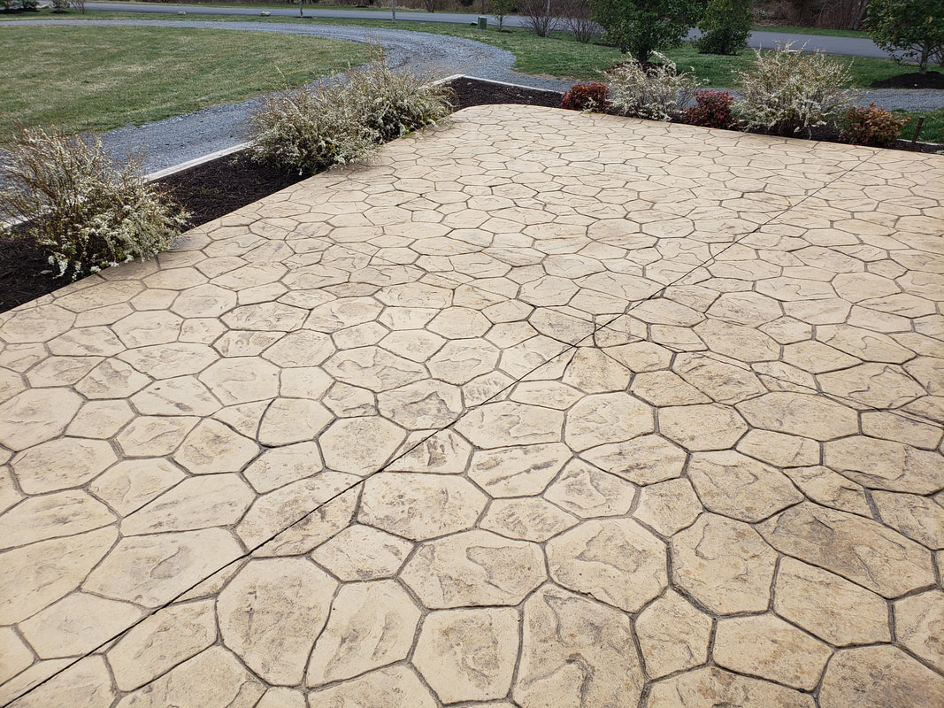 Stamped Concrete example work